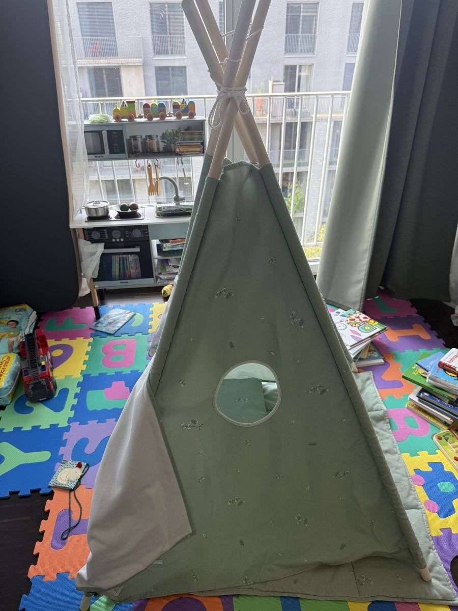 Casette per bambini: Wigiwama Tipi- tenda – Usato da Zürich venduto da cocogio 4