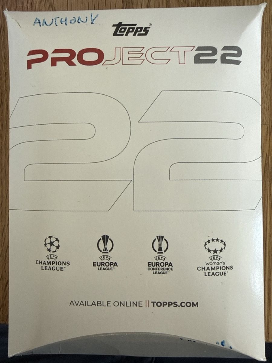 Topps Cartes à collectionner: Topps Project 22 Antony 11 Card AFC Ajax – Neuf (Voir description) à Grabs par EDU2026 2
