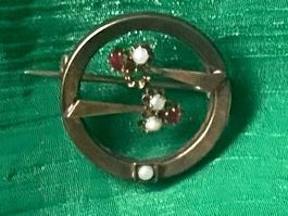 RARITÄT - edle & antike Brosche Modeschmuck, 2.2cm
