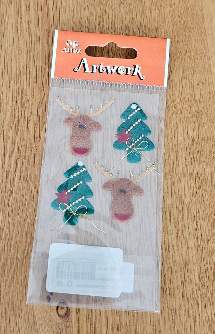 Aufkleber: 5 Artoz Artwork Stickers Weihnachtszeit – Neu und originalverpackt aus Möriken AG von pam66 1
