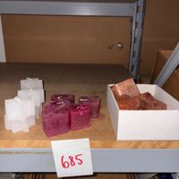 685 Posten diverse Raureif Kerzen aus Liquidation