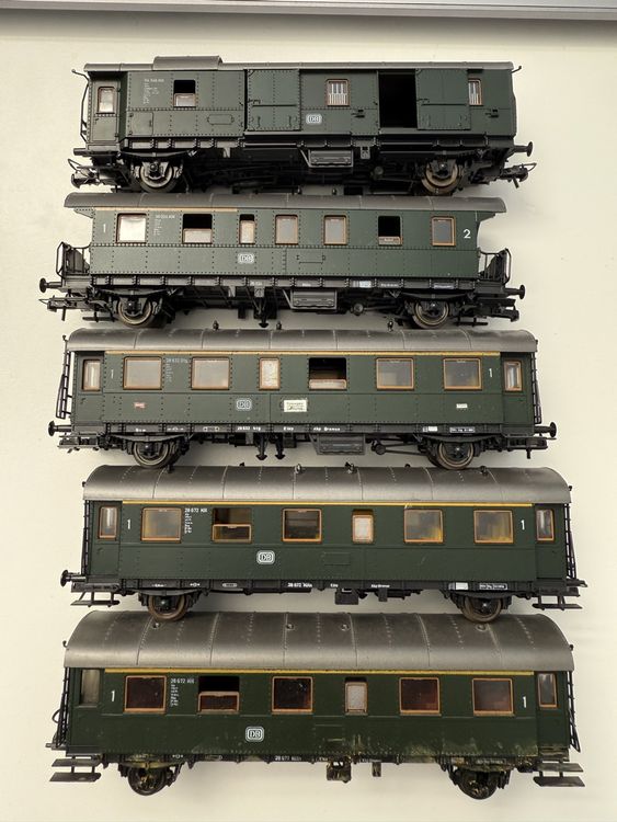 Roco DB Donnerbüchsen Personenwagen Set ll / DC HO (Gebraucht) in ...