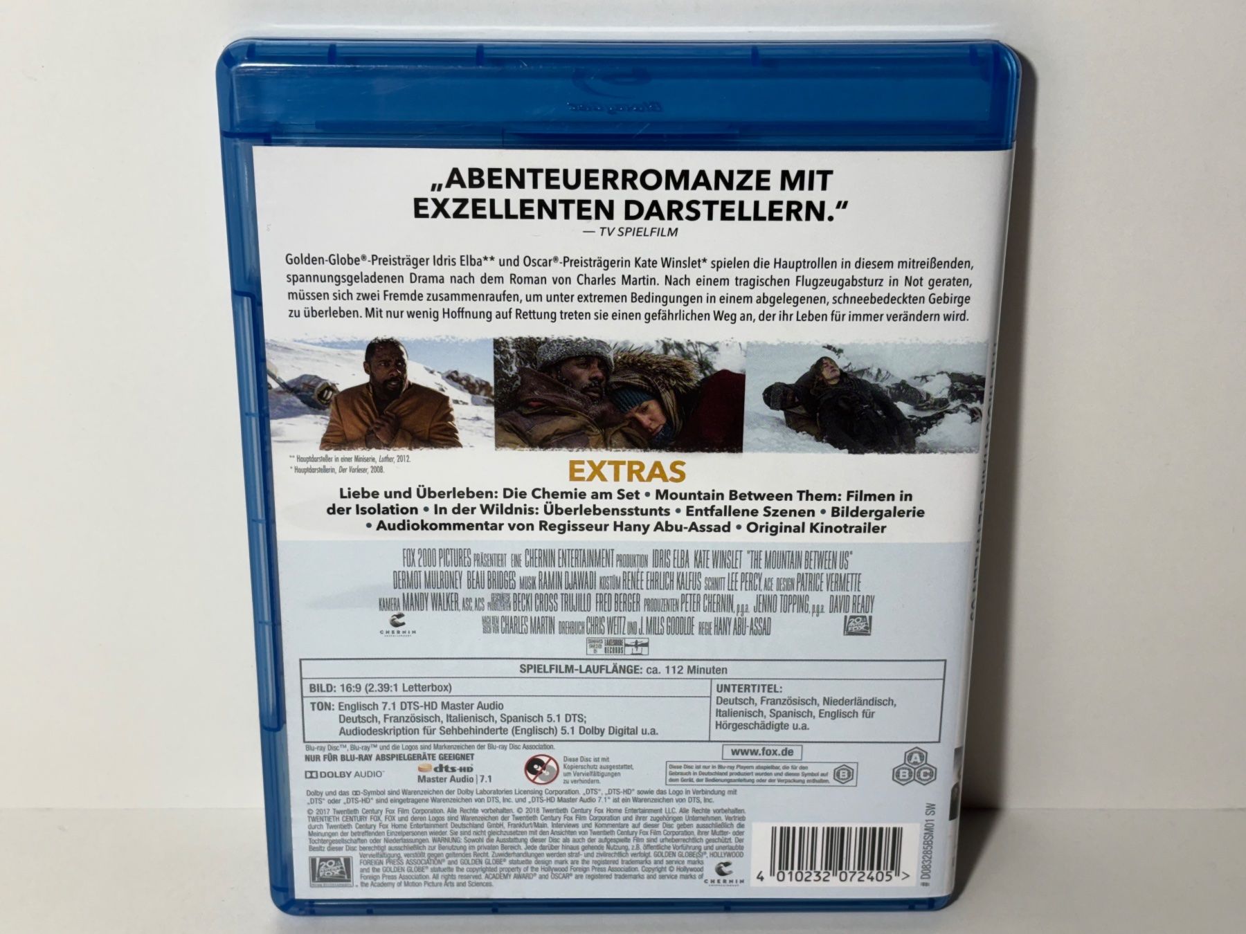 Tutti i DVDs: Zwischen zwei Leben - The Mountain Between Us Blu Ray – Usato da Wilderswil venduto da Sstriker 1