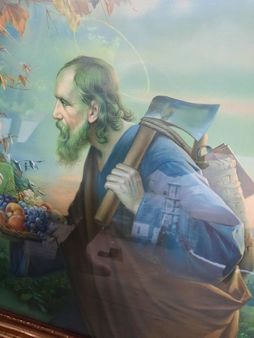 Posters & Illustrations: Antikes Bild, Heiligenbild, Jesus – D'occasion à Weinfelden par JoeBaer 3