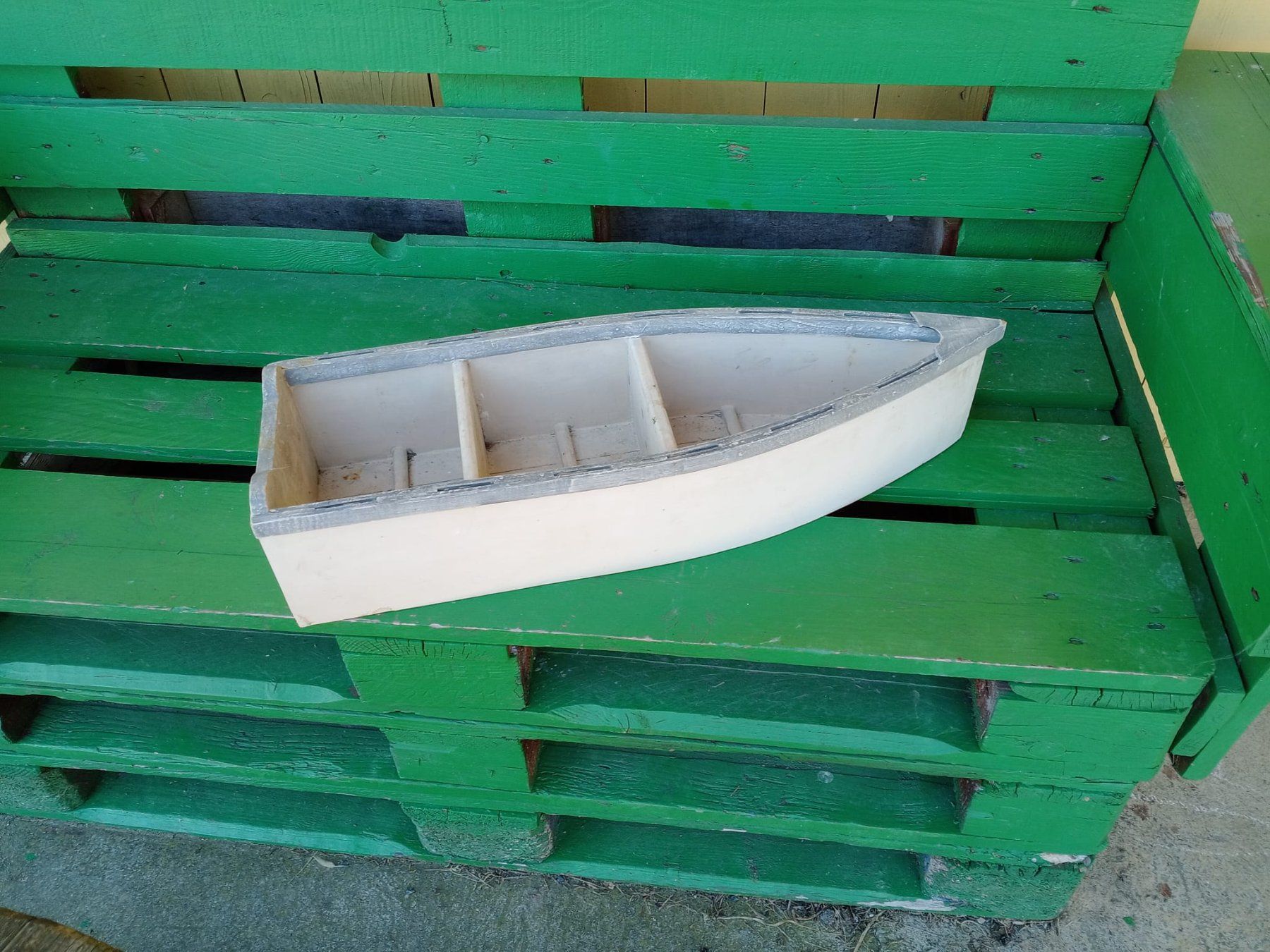Tutte le decorazioni: Bateau décoratif en bois, objet d'artisanat. – Usato da Payerne venduto da jea_m6nb 2