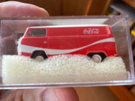 Brekina 1:87 Coca-Cola VW T1 Bulli Modellauto neuwertig