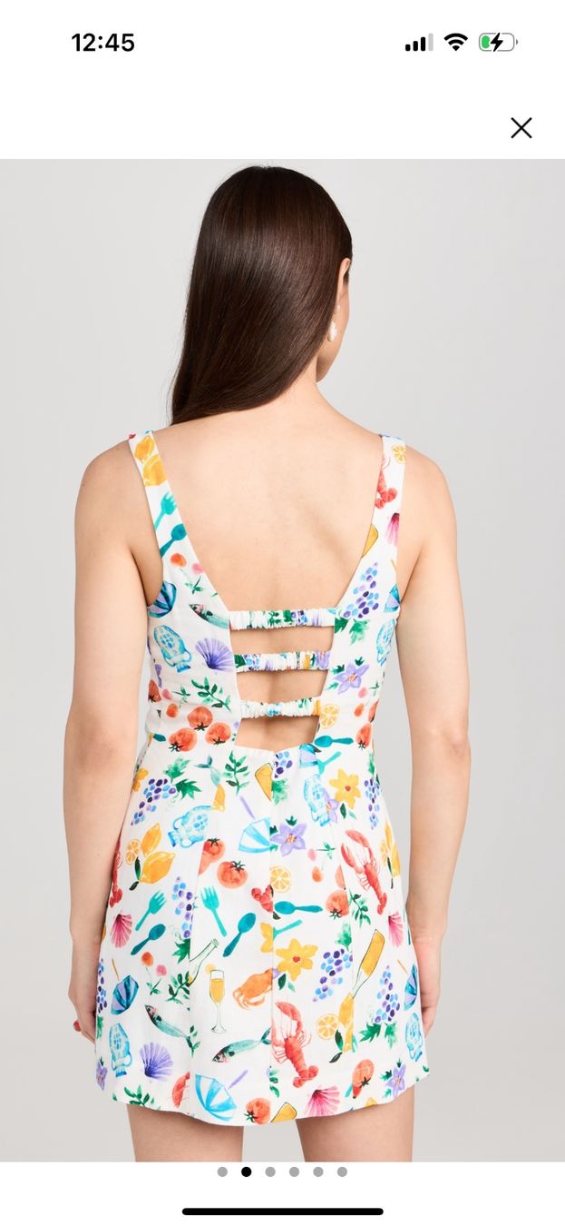 Vestiti: Damen Sommerliches Mini-Kleid mit Muster – Nuovo (secondo la descrizione) da Meilen venduto da Emma_321 1