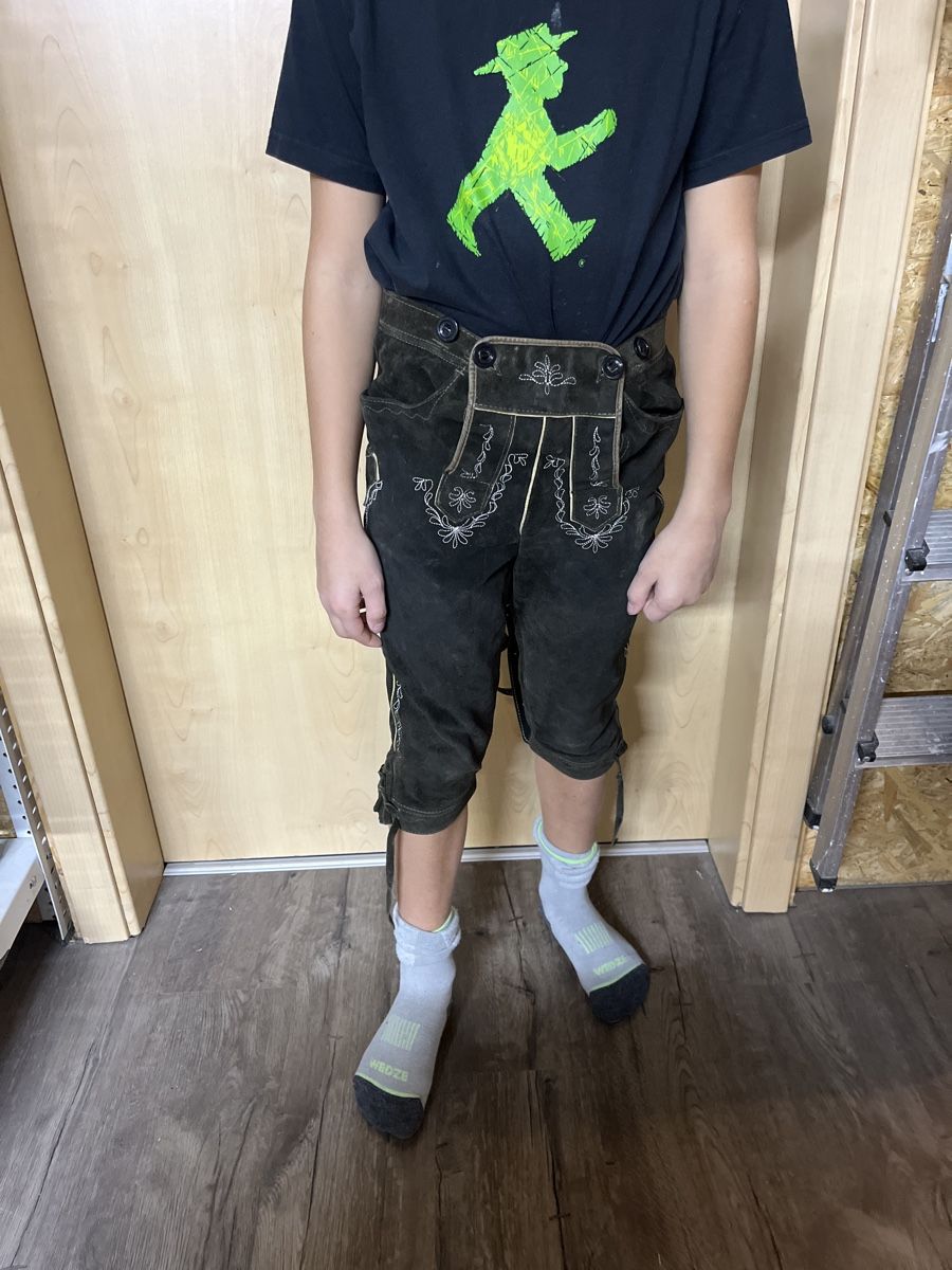 Pantaloni: Kinder Lederhose, Grösse ca 128-132 – Usato da Derendingen venduto da nad_djj8 2