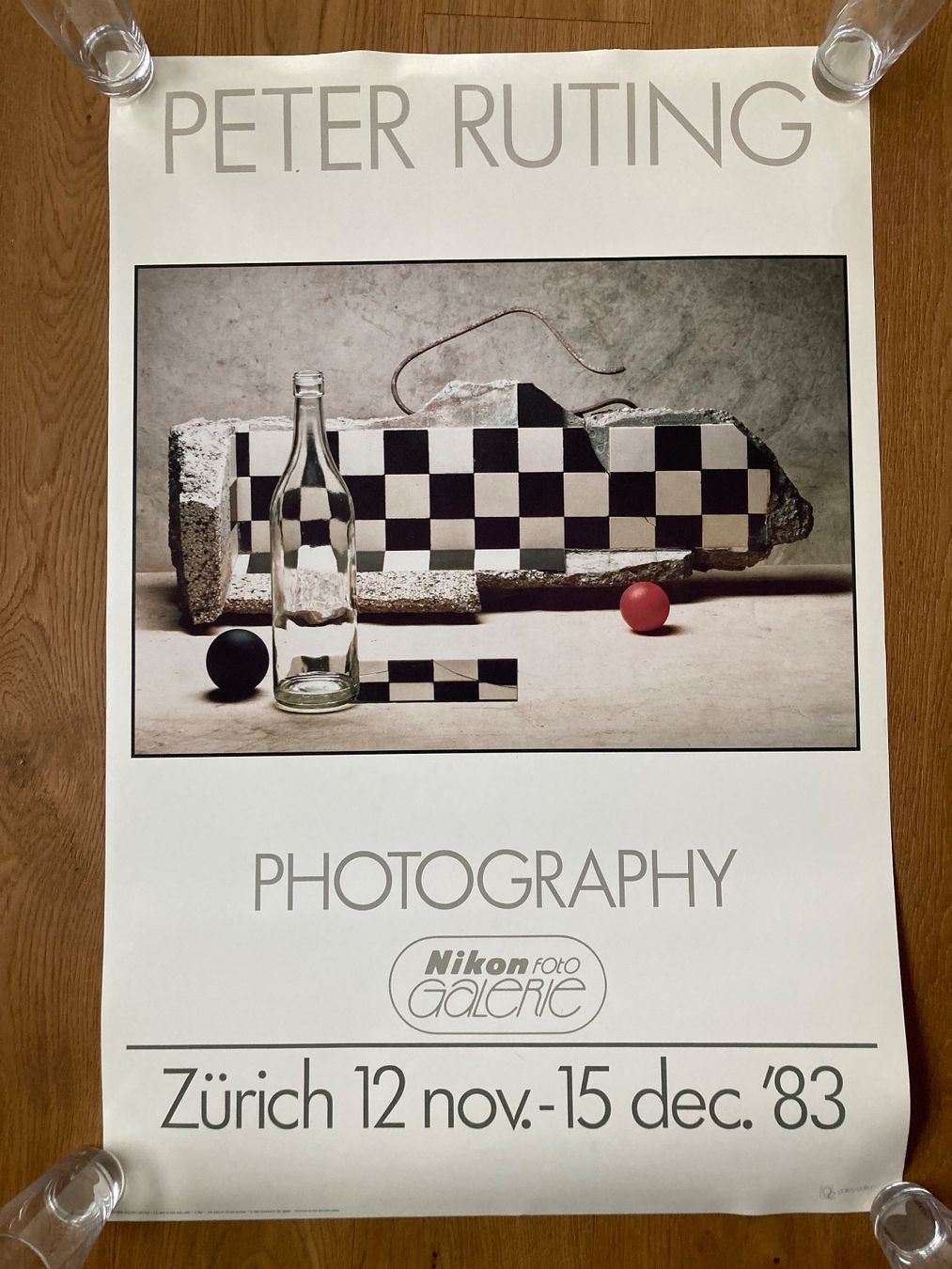 Foto & Immagini: Original Nikon Peter Ruting 1983 Werbeplakat – Usato da Worblaufen venduto da Invintage64 2