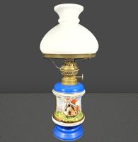 💙 Vintage-Petroleumlampe im Landhausstil 🌾