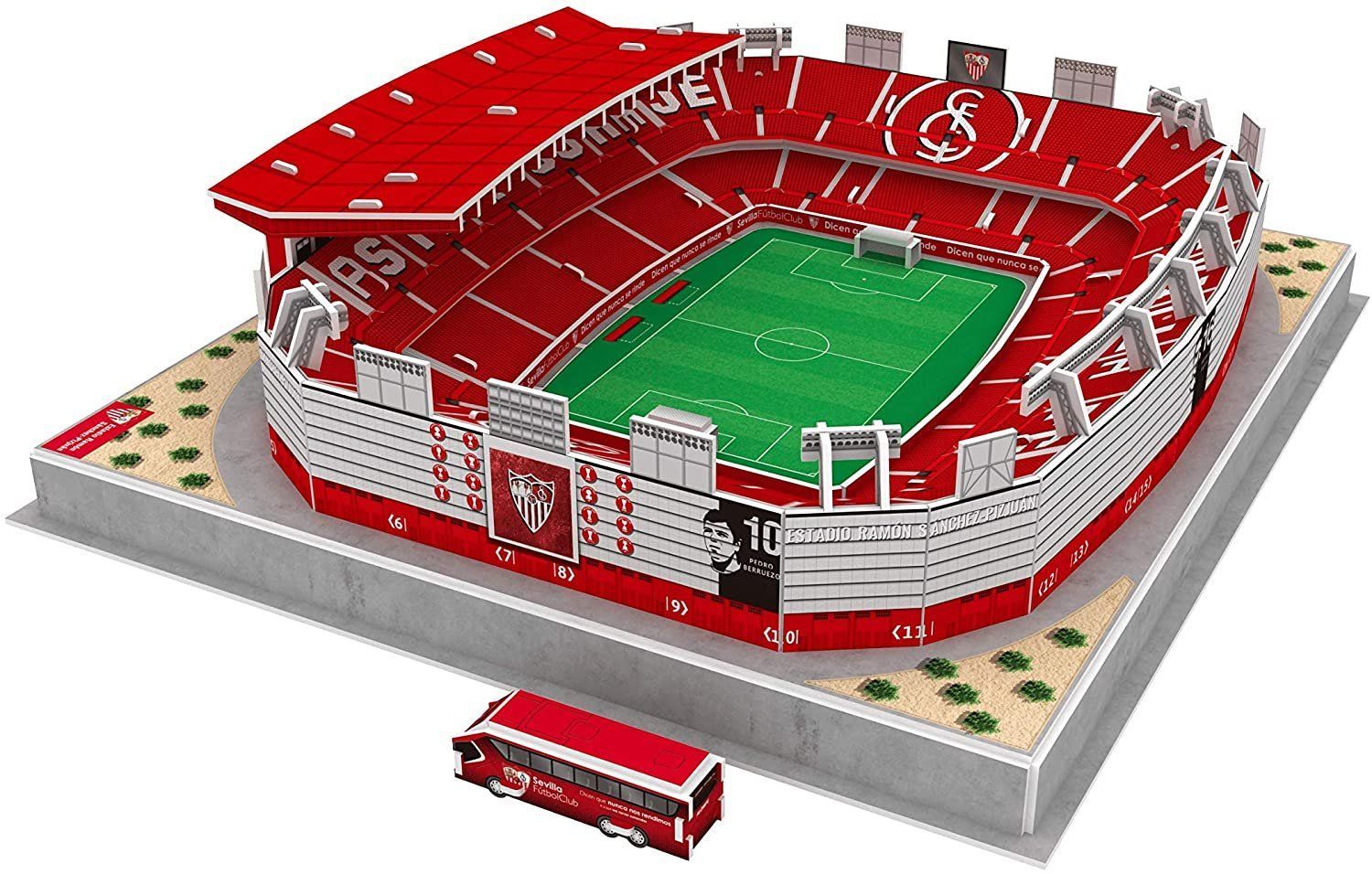 Puzzle: FC Sevilla Stadion 3D Puzzle mit LED – Usato da Wil SG venduto da Football-Legends 1