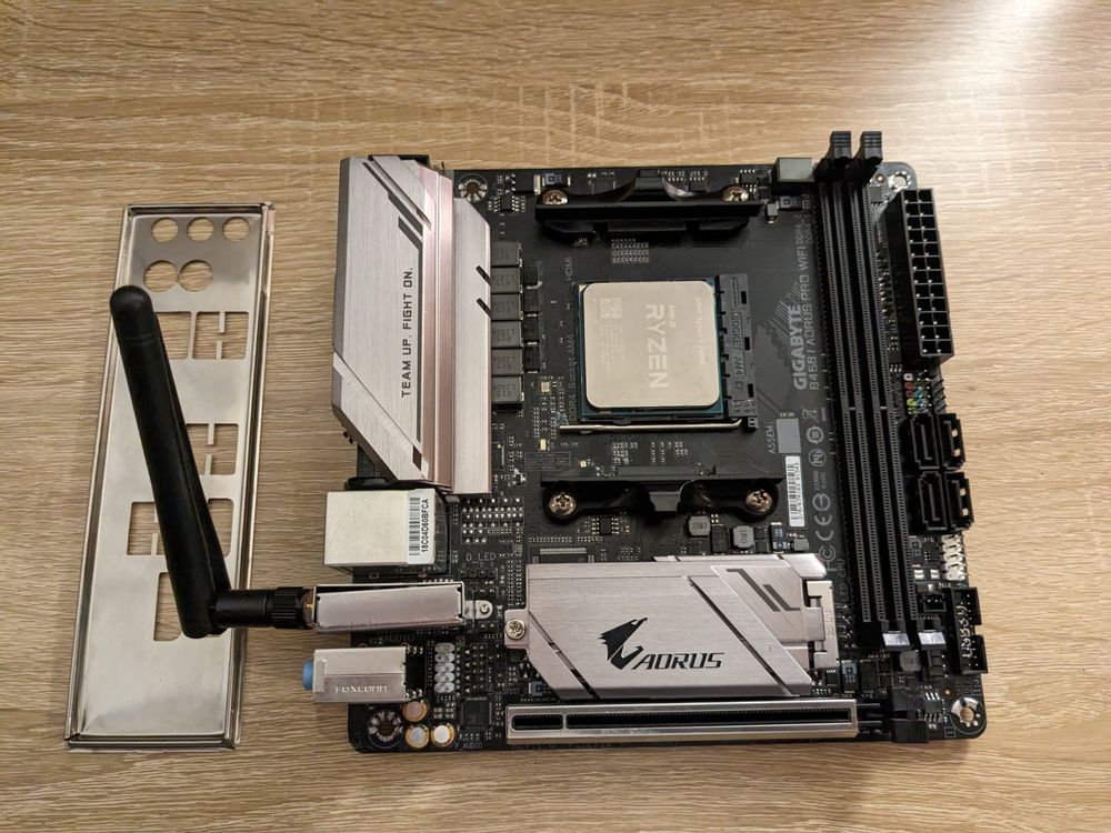 PC ITX Mainboard mit Ryzon 5 5600G CPU | Kaufen auf Ricardo