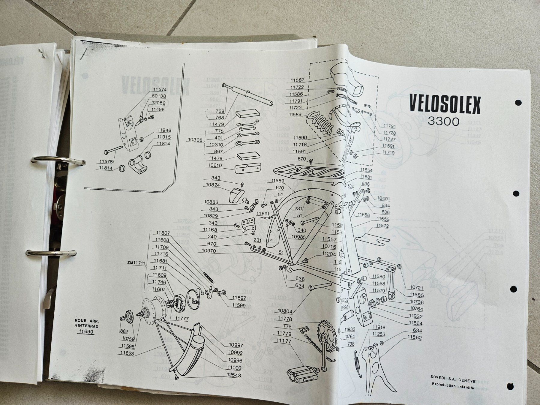 Documenti: Velosolex Ersatzteillisten und Bilder – Usato da Bülach venduto da Steinmaler98 8
