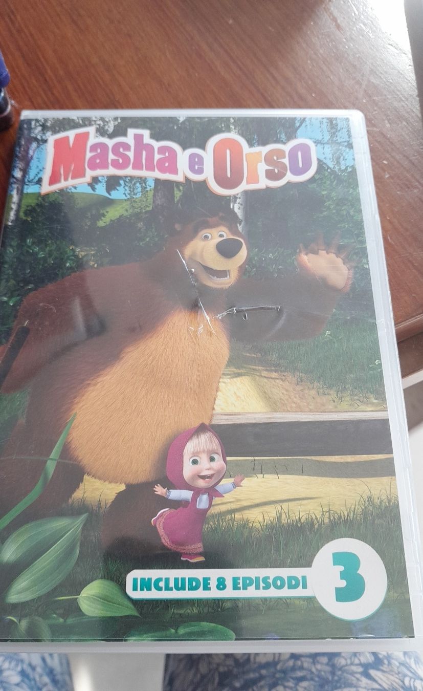 Tutti i DVDs: DVD Masha e Orso - Volume 3 - Include 8 episodi! – Usato da Carena venduto da bdi_dz9m