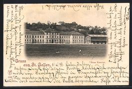 St. Gallen, Blick auf die neue Kaserne