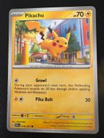🔥 2024 POKEMON PAF EN-PALDEAN FATES 018 PIKACHU