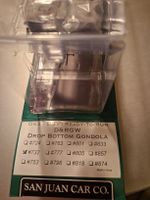 Modellbahnwagen D&RGW 732 San Juan Car Co. ON3 Neuwertig