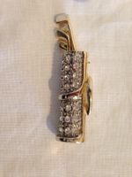 Brosche Sujet Golftasche