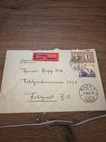 Feldpost Brief mit Stempel Bern 19.11.1943 Express