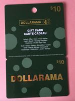DOLLARAMA Geschenkkarten  ohne Guthaben und für Sammler 