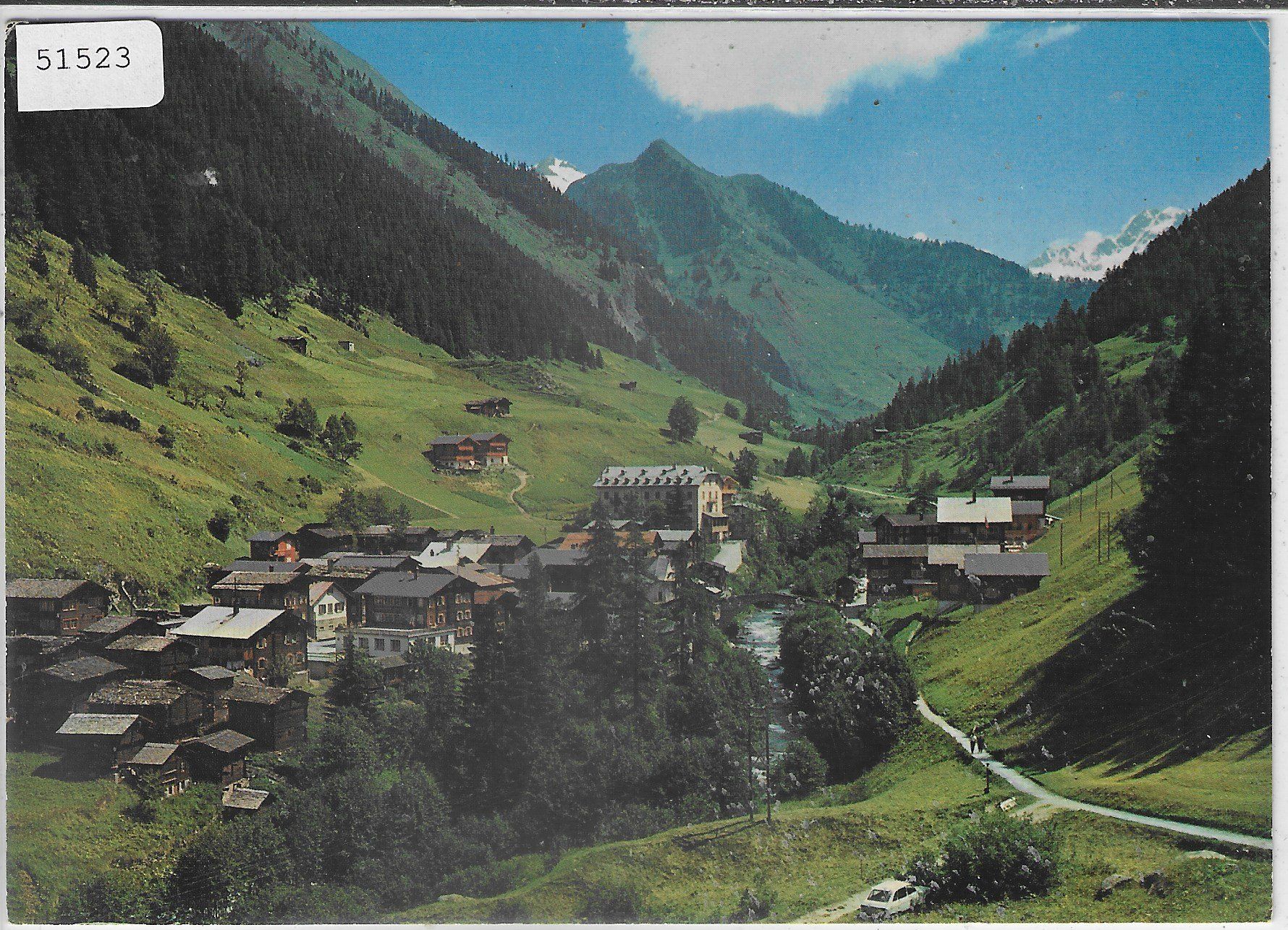 Cartoline postali: Binn - Generalansicht – Usato da Ettingen venduto da Kartenplanet