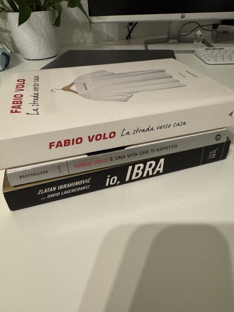 Libri: 3 x libri narrativa Ibrahimovic , Fabio Volo – Usato da Dübendorf venduto da Ilsaporedelviaggio