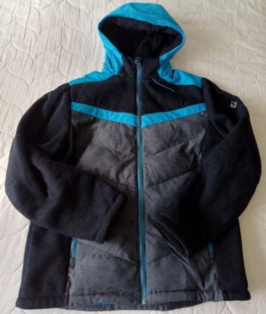 Top Winterjacke mit Kapuze, Grösse L, wie neu!