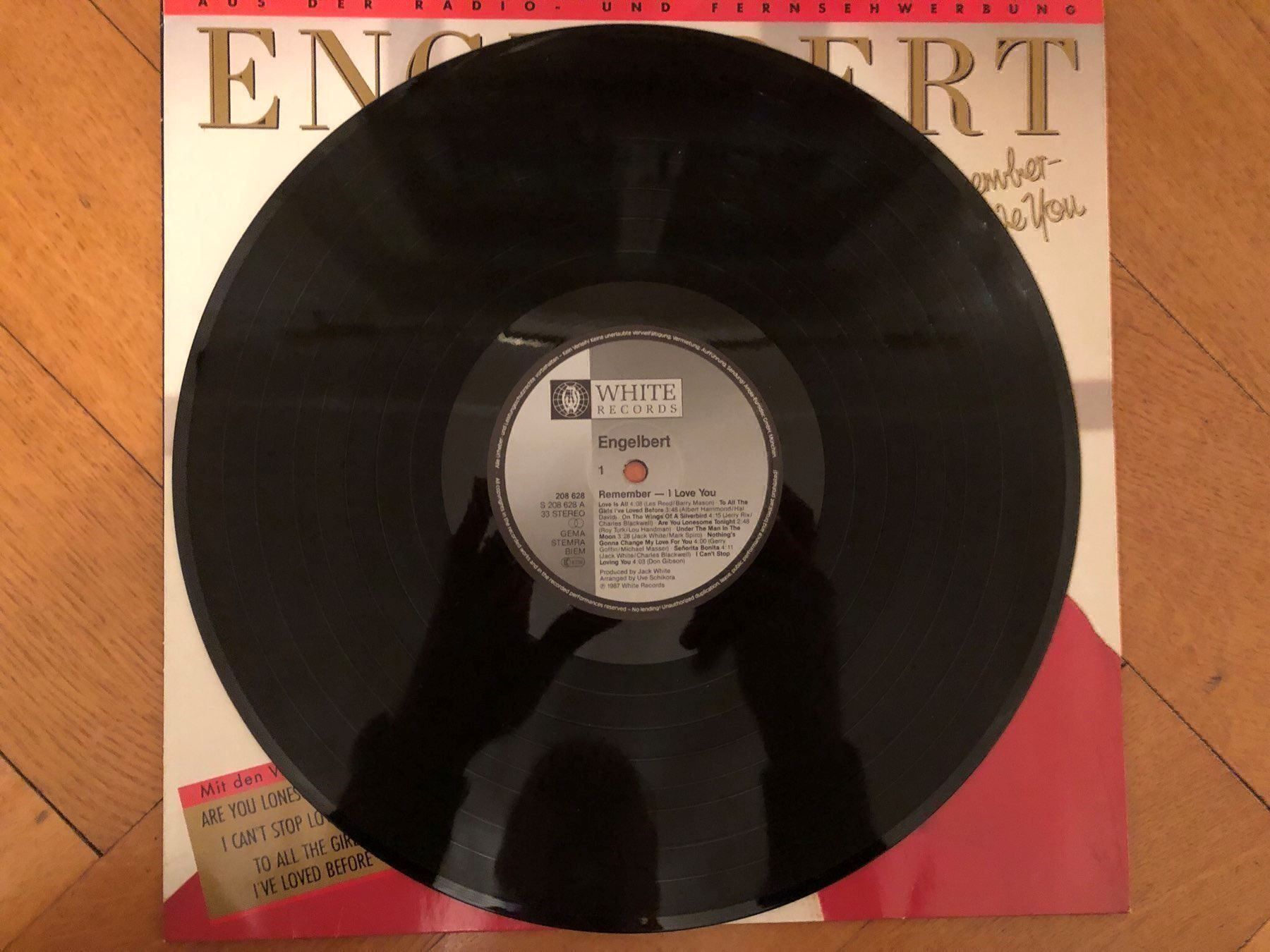 Dischi in vinile: LP. Engelbert. Remember I Love You – Usato da Basel venduto da Cambes 2
