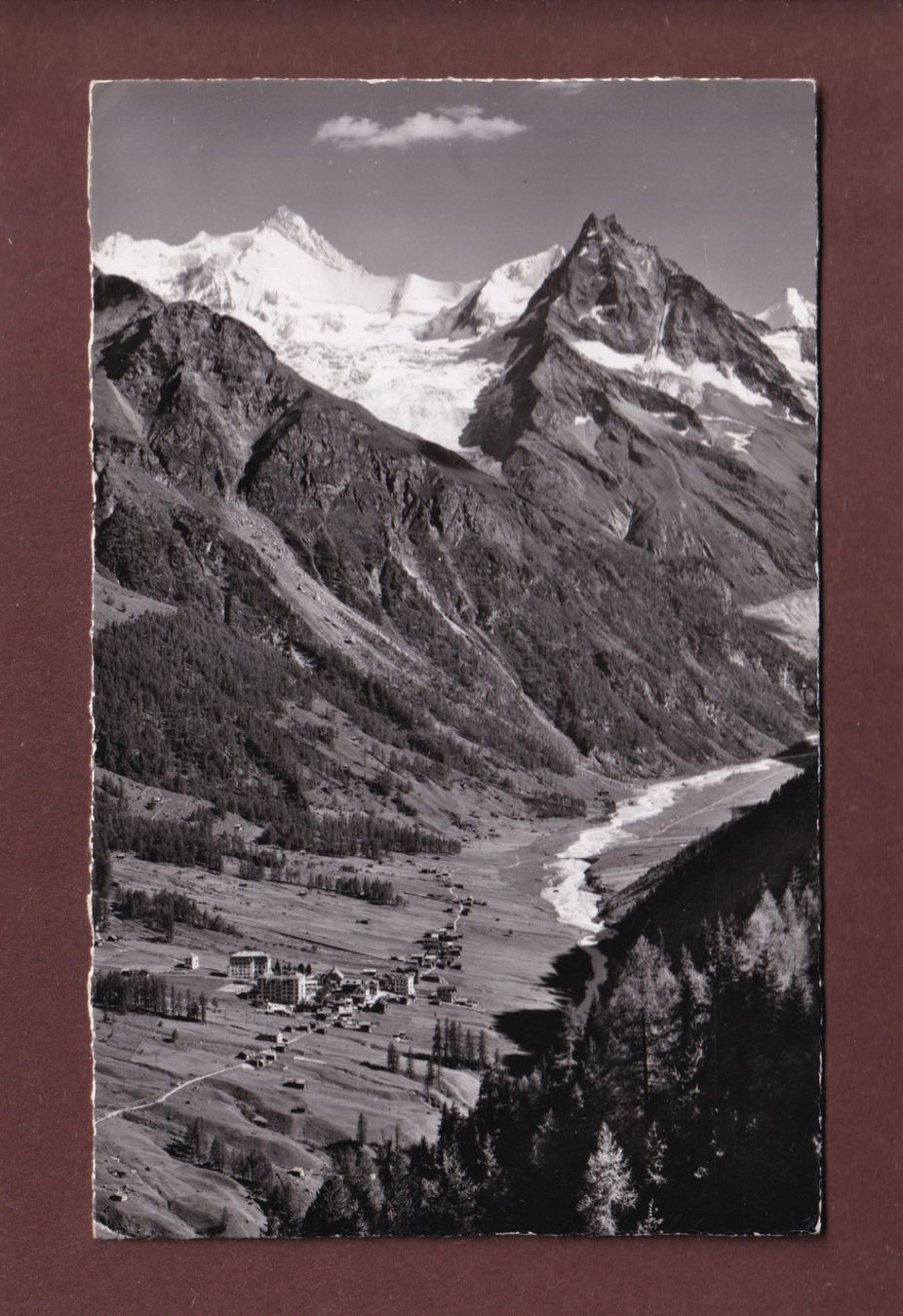 Ansichtskarten: ZINAL - Rothorn - Besso – Gebraucht aus Pully von nicecards