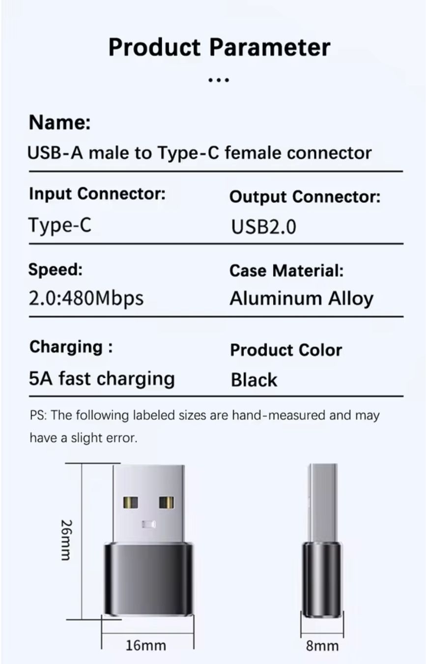 Unità & Adattatore: USB C vers USB A adaptater – Nuovo e nell'imballaggio originale da Fribourg venduto da LaFondue 3