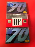 3 x SONY CDixII 70/90 Chrom + HF-90 Audio Kassetten original