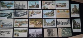 Konvolut Ansichtskarten Schweiz, Orte/Landschaften um 1900