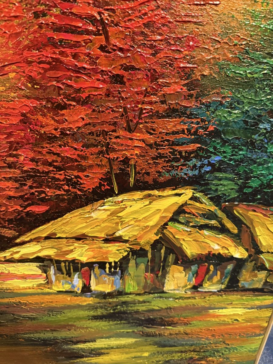 Gemälde: Acryl auf Leinwand Gemälde 160cm x 81 cm – Gebraucht aus Bern von Wil.Wayne 5