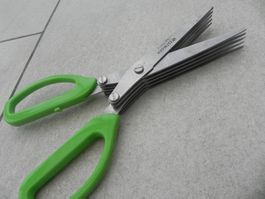 Kreuterschere 5-Klingen