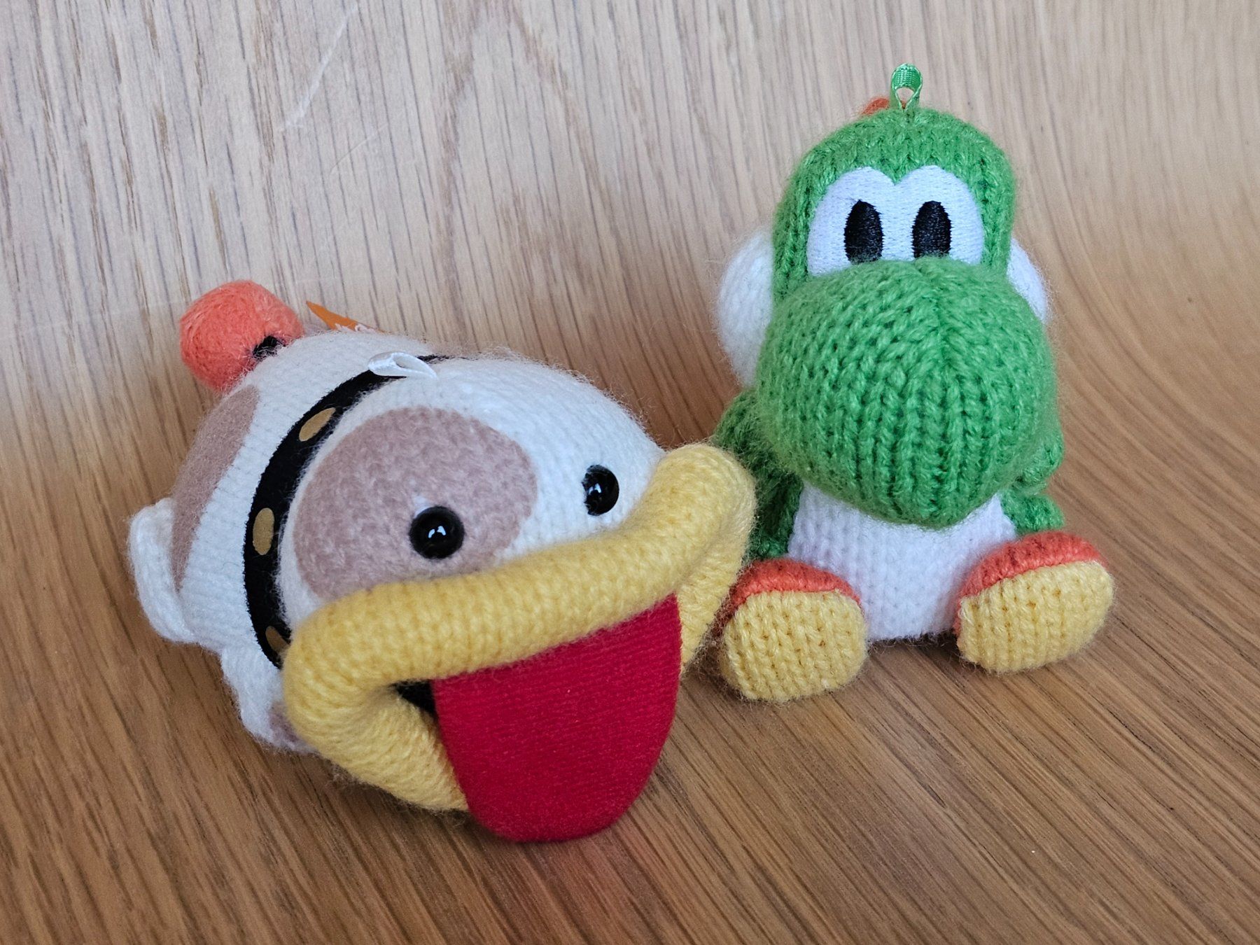 Nintendo Giocattoli: Woolly Amiibo Yoshi und Schnuffel – Nuovo (secondo la descrizione) da Neuenegg venduto da Sternensturz