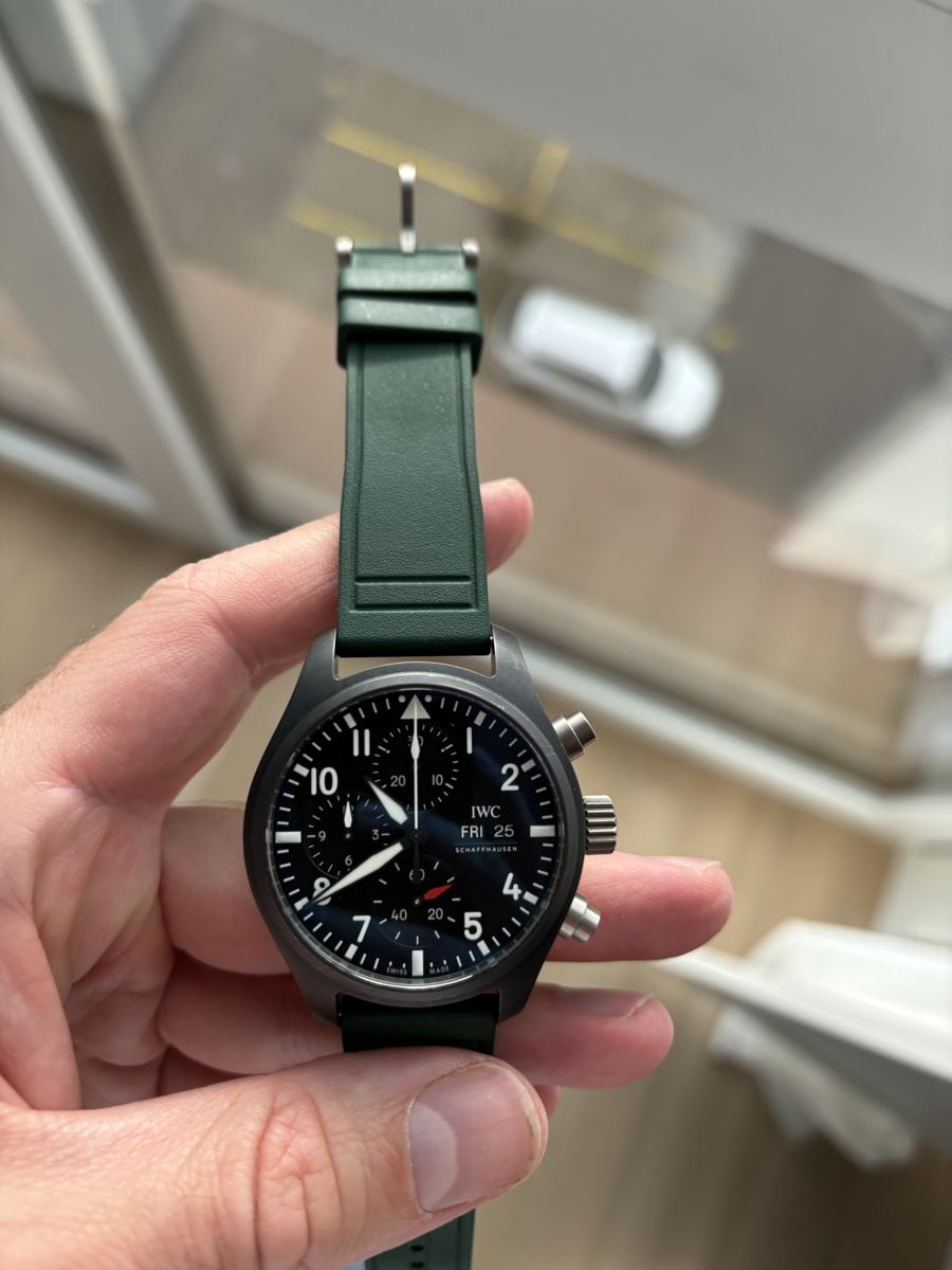 IWC Orologi: IWC Pilot's Watch Chronograph 41 Top Gun Ceramic - Full set – Nuovo (secondo la descrizione) da Dübendorf venduto da lenudle 3