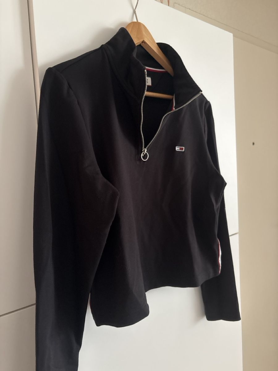 Tommy Hilfiger Maglioni & Felpe: Tommy Hilfiger Pull Noir Zippé Taille L - ! – Nuovo (secondo la descrizione) da Pully venduto da kaba07 1