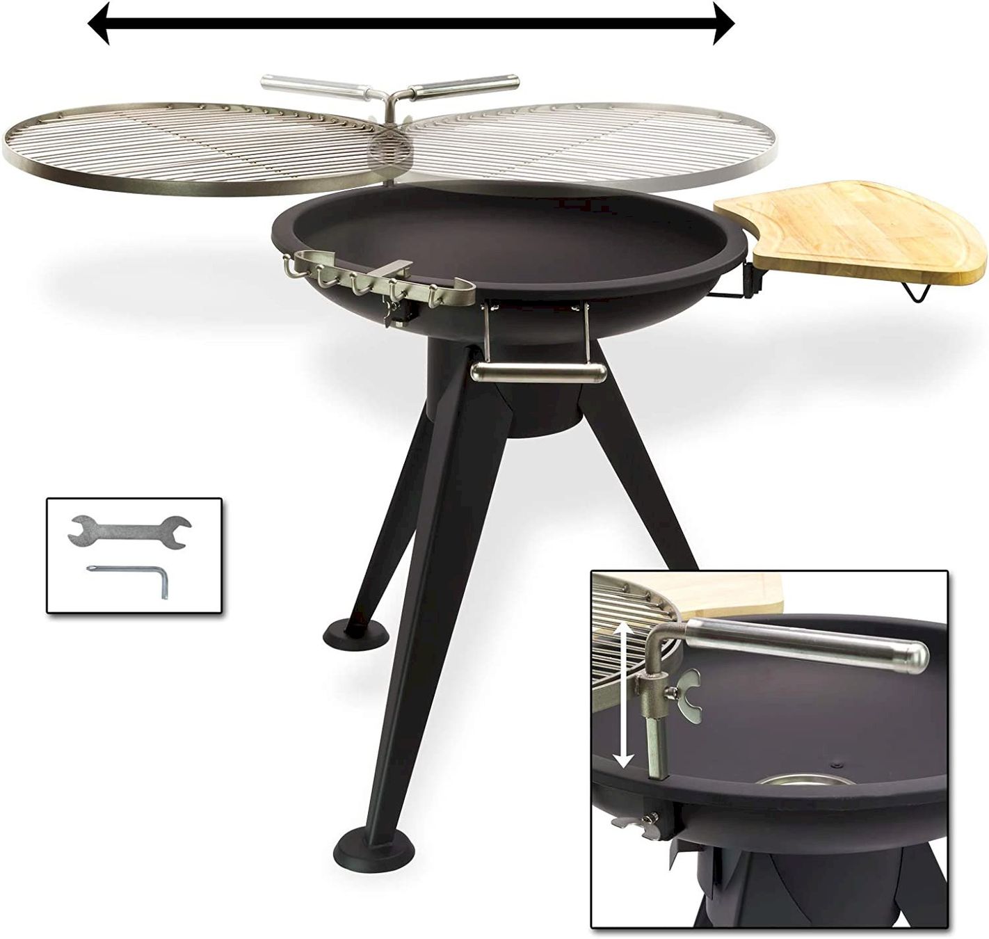Grils: DEMA Rundgrill 55 cm Nevada – Neuf avec emballage d'origine à Bottighofen par zaap 2