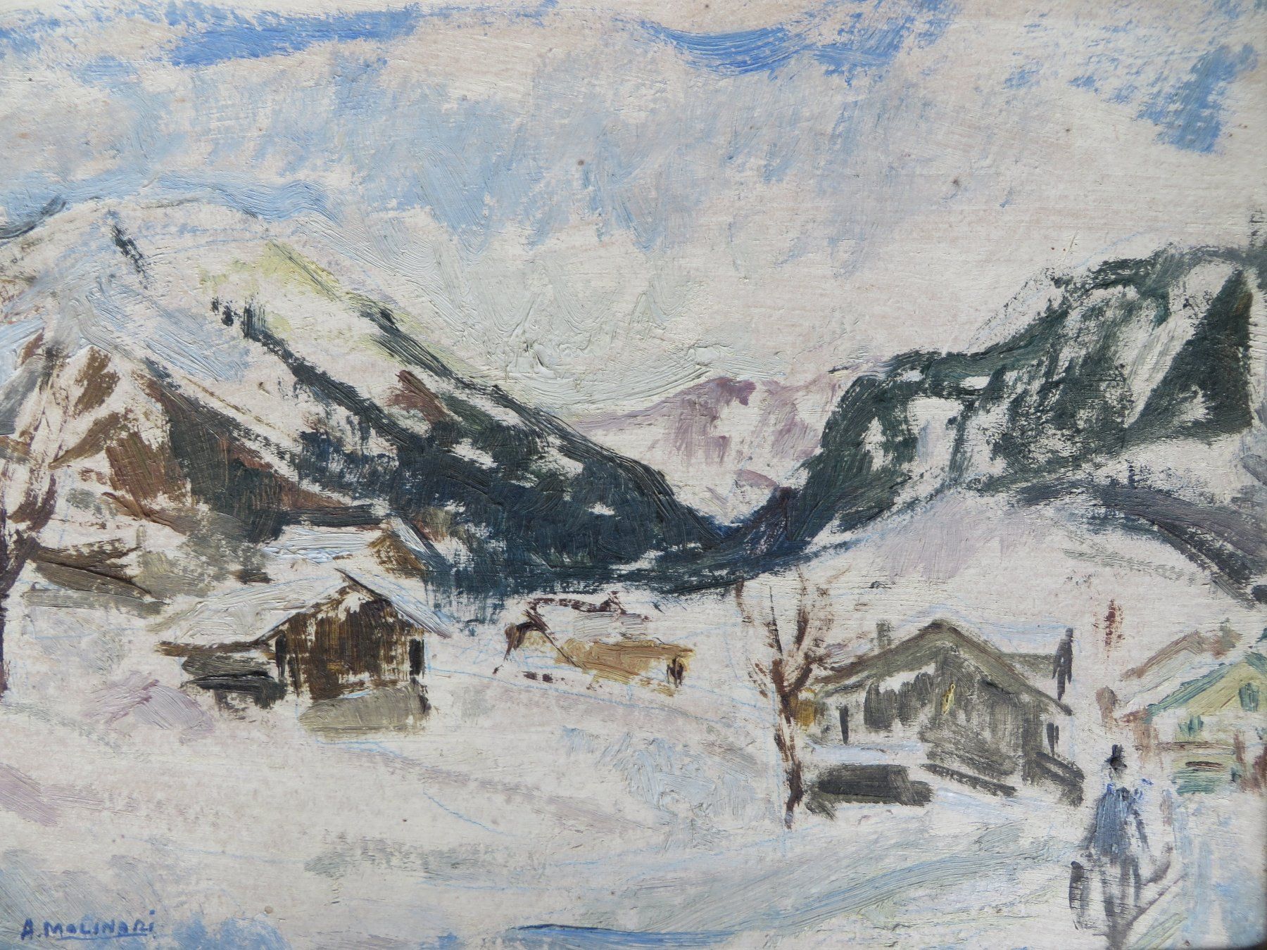 Dipinti: A Molinari Oel auf Karton 1914-1966 – Usato da Bad Ragaz venduto da FutureZ 1