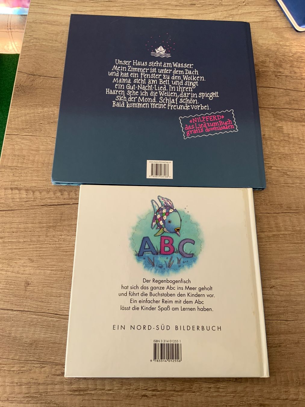 Bücher: 2 Kinderbücher Regenbogenfisch und Nilpferd – Gebraucht aus Schübelbach von Hecht11. 1