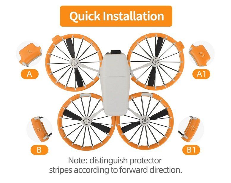 DJI RC Modellbau: Propellerschutz Anti-Kollision für DJI Flip – Neu und originalverpackt aus Bussigny von SHOP-DRONE-UNIVERS 2
