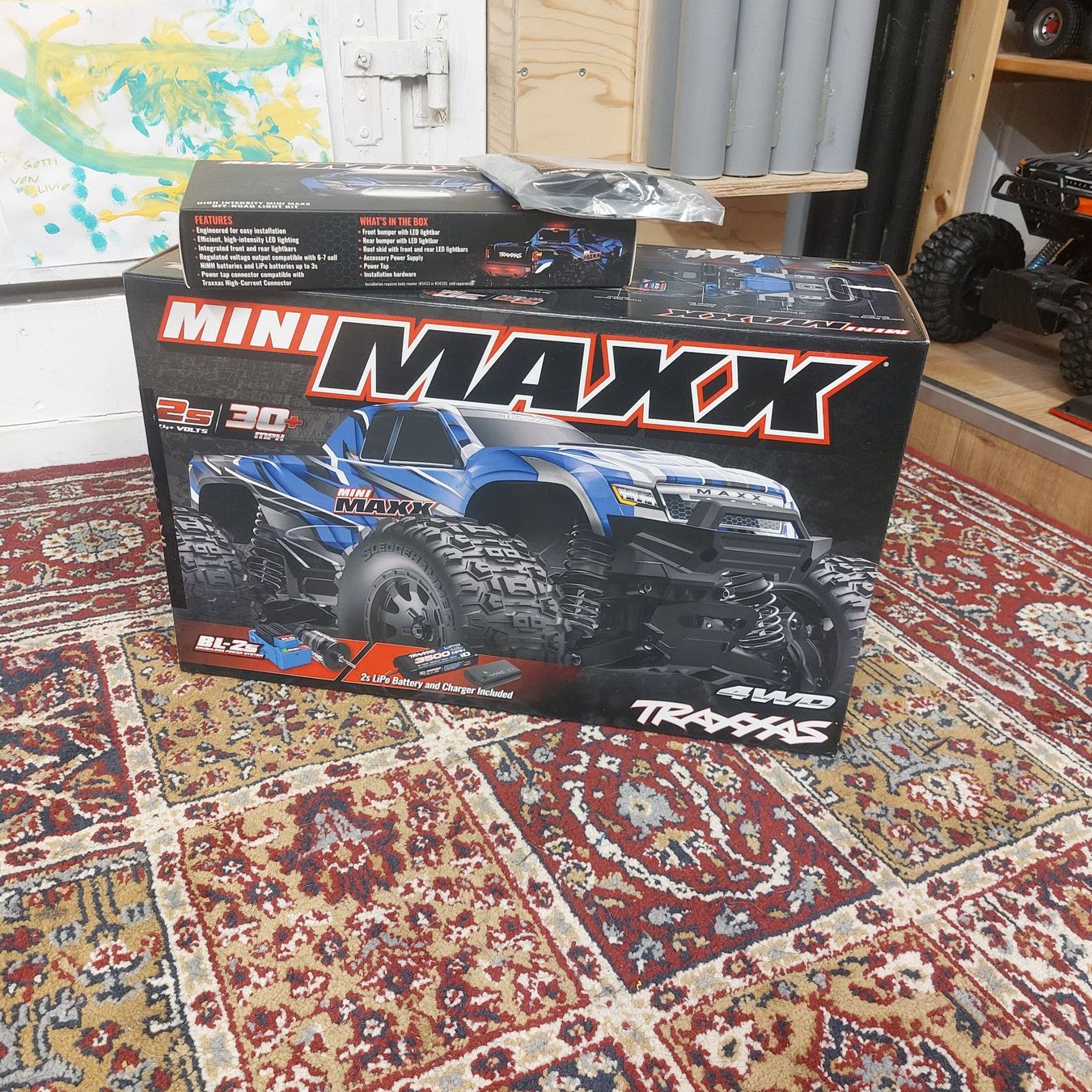 Traxxas RC Modellbau: Traxxas mini maxx blau – Gebraucht aus Jonschwil von Woupwouprs6