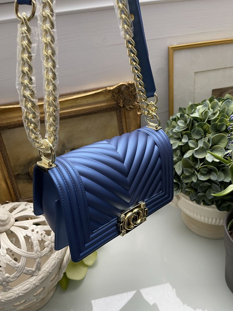 Borse da donna: Wunderschöne Tasche – Blau – Nuovo (secondo la descrizione) da Winkel venduto da Glamour-Style 4