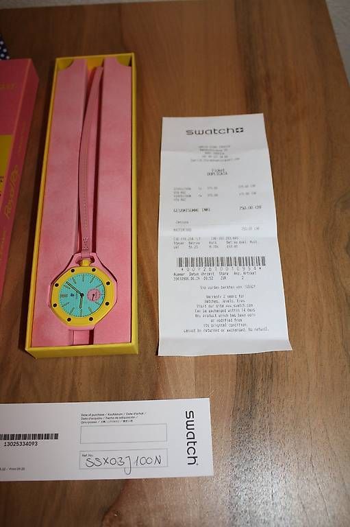 Swatch Orologi: Royal Pop OTG ROZ – Nuovo e nell'imballaggio originale da Buchrain venduto da Donatello4 2