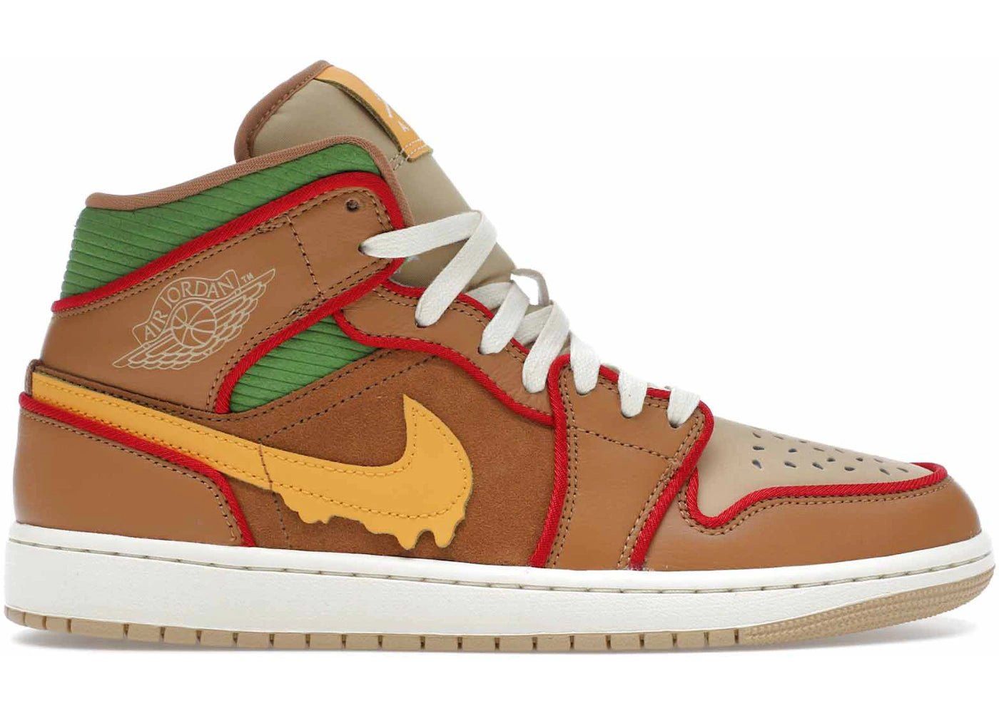 Jordan Herrenschuhe: Air Jordan Burger Edition – Neu und originalverpackt aus Thörigen von Leprechaun