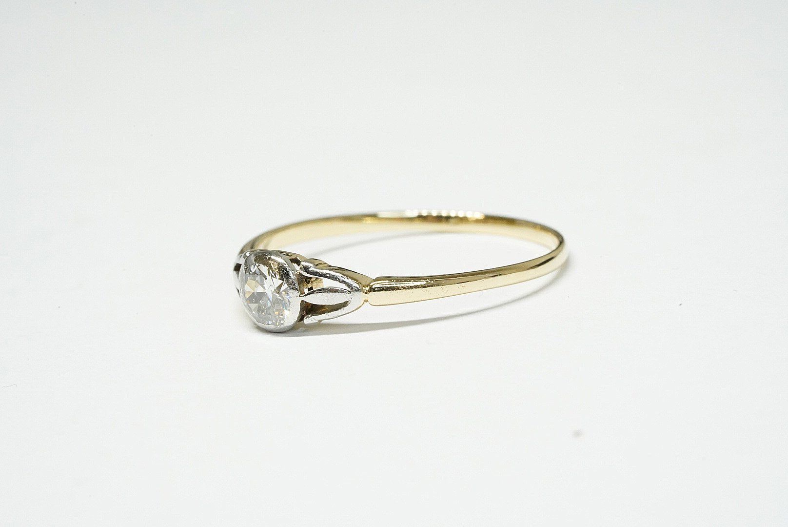 Anelli: Antiker Solitär Fingerring – Usato da Bülach venduto da Re-Jewelled 2