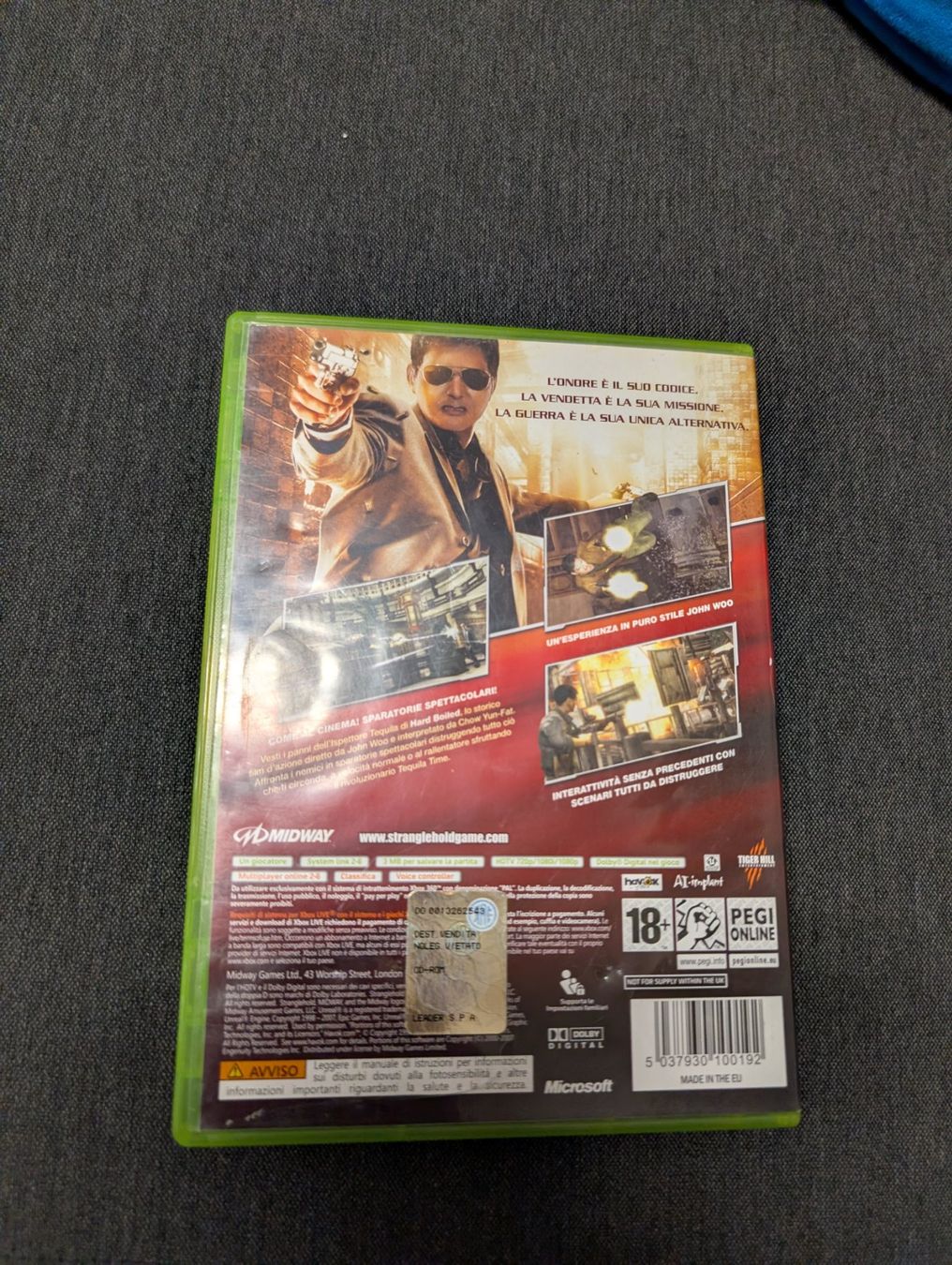 Giochi: Stranglehold Microsoft Xbox 360 – Usato da Giubiasco venduto da Ticinerd 1
