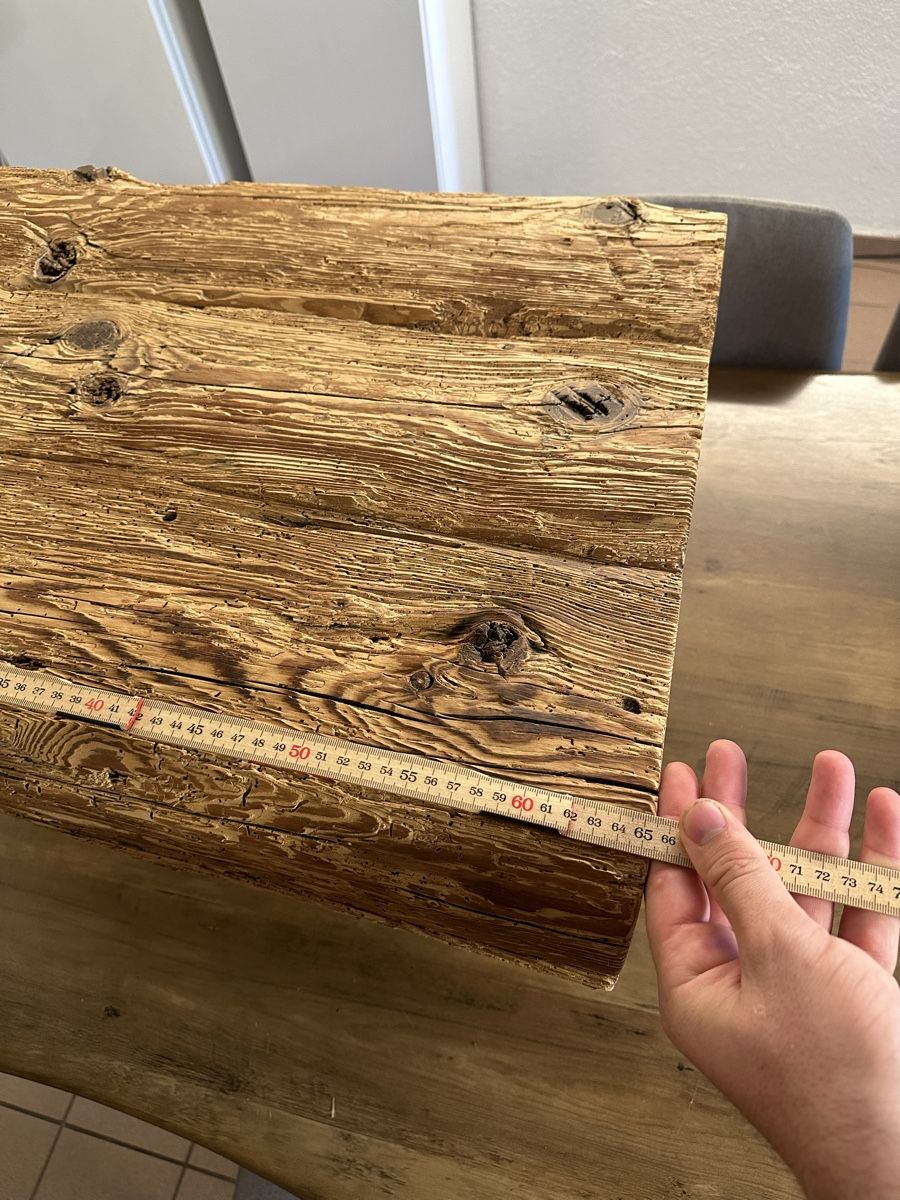 Panchine: Rustikale Holzbank einzigartiges Design, altholz aus 1600 – Usato da Seuzach venduto da Wolf936 8