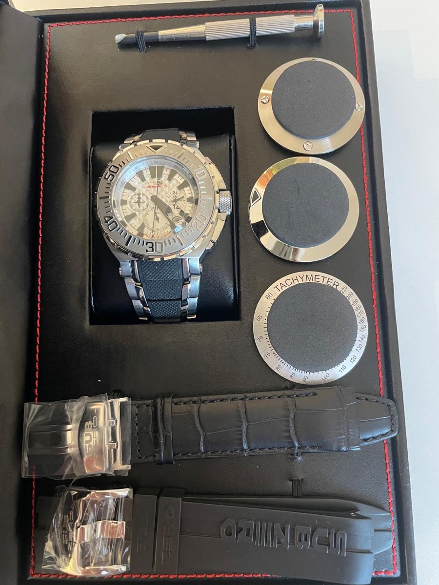 Uhren: Sub Zero Red Sea Shark Herrenuhr Chronograph – Neu und originalverpackt aus Basel von Ch2005 1