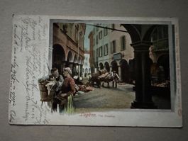LUGANO - Via Pessina - Ansichtskarte